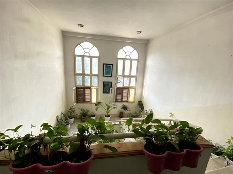 راه پله و فضای سبز