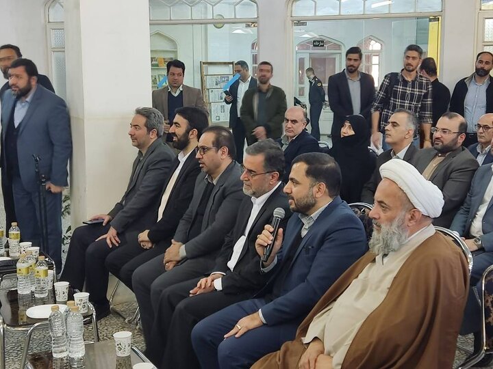 آیین بهره برداری از پوشش فیبر نوری (FTTx) بابل در کتابخانه، بهمن 1402